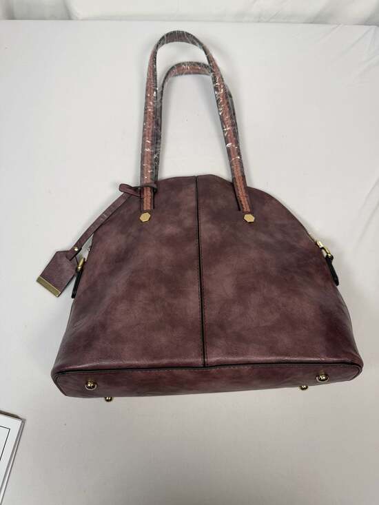 Mellow World Handbags - Mellow World Rory Dome Shoulder Bag in Dark Purple
